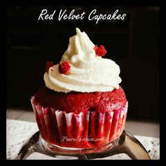 A picture of Red Velvet Cupcakes.