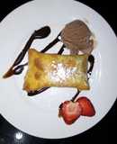 Chimichangas de Nutella y Banano