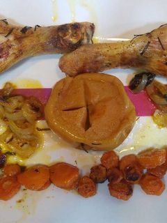 Una foto de Pollo al horno rapidísimo😁