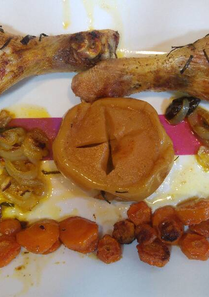 Una foto de Pollo al horno rapidísimo😁