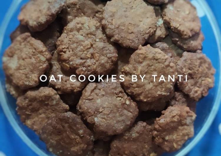 Resep Oat Choco Cookies Anti Gagal