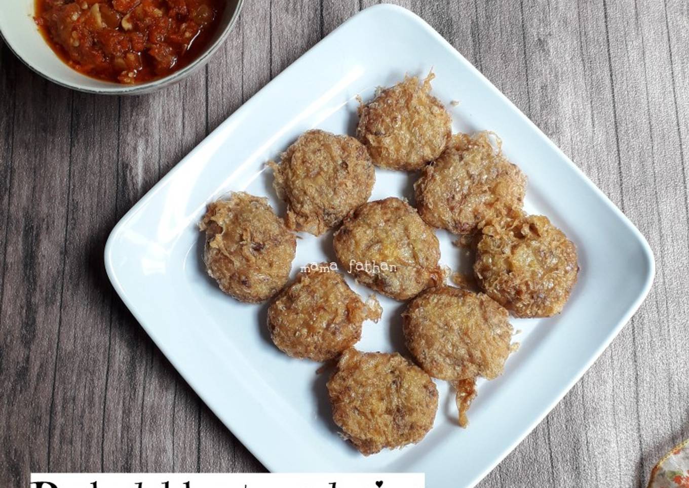 Perkedel kentang daging