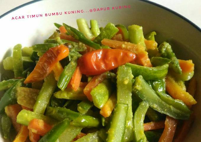 Resep Acar Timun Bumbu Kuning Oleh Iip Cookpad