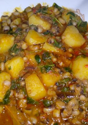 A picture of Potato porridge.