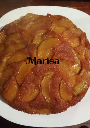 Una foto de Torta invertida, sin manteca. No falla