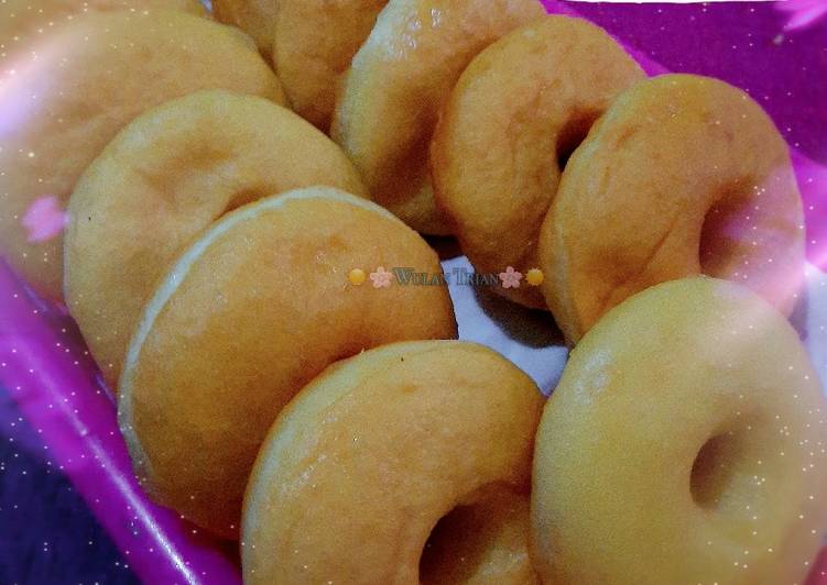 Langkah Mudah untuk Menyiapkan Eggless Donuts lembut kenyez², Lezat Sekali