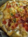 Torta salata zucchine e salsiccia