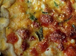 Foto di Torta salata zucchine e salsiccia