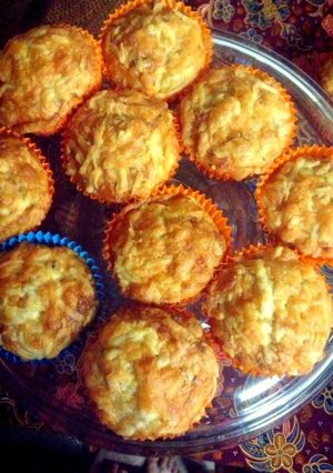 A picture of Cheese and Bacon Muffin.