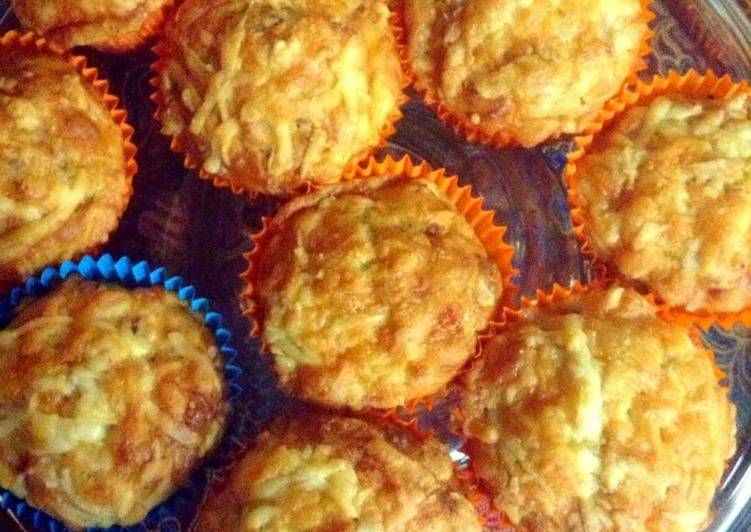 Recipe of Favorite Cheese and Bacon Muffin