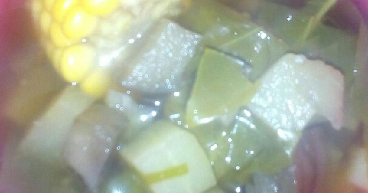 Sayur asem apa adanya menu buka puasa