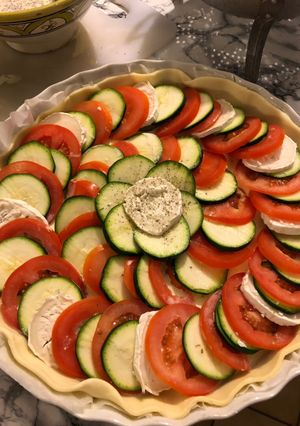 Une photo de Quiche légumes