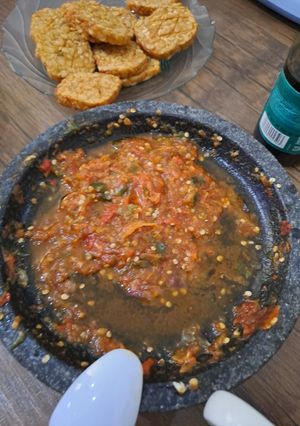 Foto resep Sambal Dadak Terasi super pedes