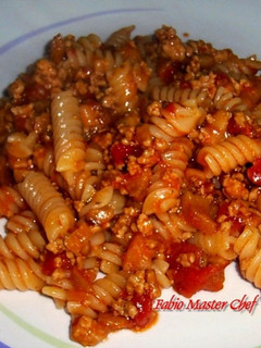 Foto di Fusilli con Tritato di Cinghiale
