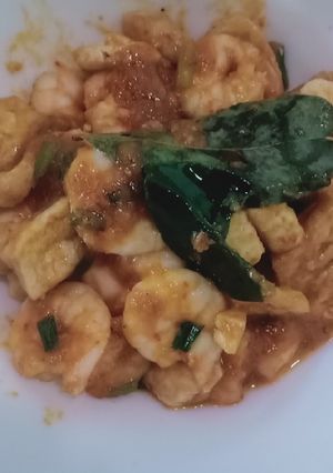 Foto resep Udang dan Tahu Rica Rica