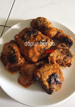 Foto resep Ayam bakar bumbu rujak