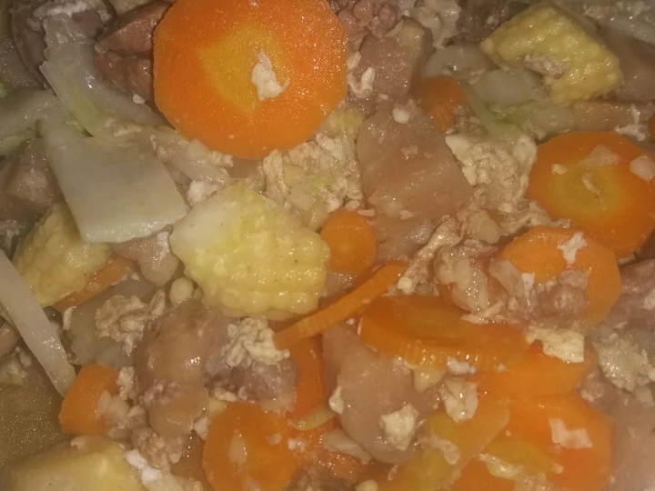 Langkah Mudah untuk Membikin Resep Capcay mix pentol + hati ayam ala kadarnya yang Menggugah Selera Anti Ribet, Menggugah Selera