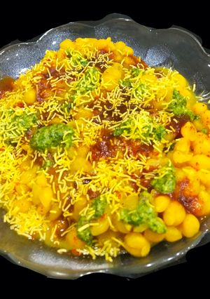 A picture of Stuffed Ragda Pattice Chat.