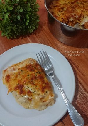 Foto resep Spaghetti Brulee