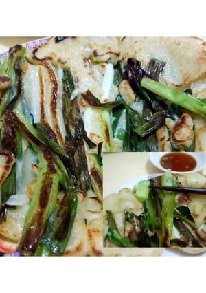 Foto resep Pajeon - Pancake Daun Bawang ala Korea