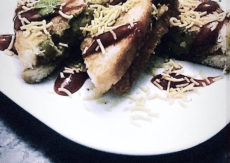 Recipe of Ultimate Toast salad sandwich with a twist