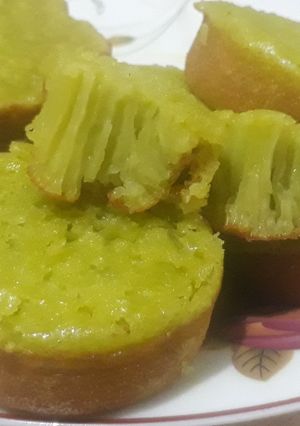 Foto resep Bika Ambon Pandan Mini