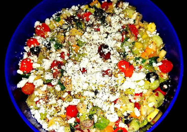 Recipe of Favorite Mike’s Armenian Cucumber Feta Salad