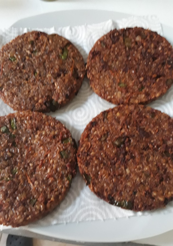 Una foto de Hamburguesas de trigo