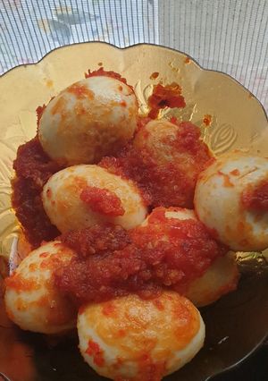 Foto resep Telur bulat balado