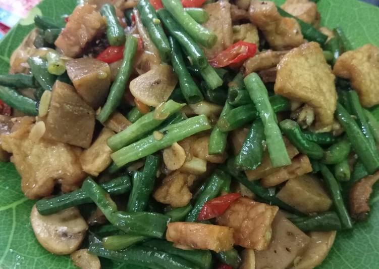 Tumis Kacang Panjang Variasi