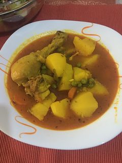 Una foto de Guiso de pollo