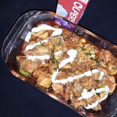 A picture of Chicken karahi(street style).