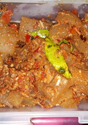 Foto resep Kikil bumbu kacang pedas