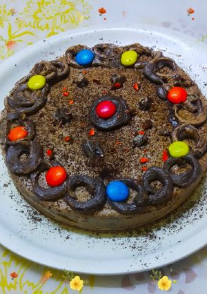 वीट फ्लोवर चॉकलेट केक (wheat chocolate cake recipe in marathi) रेसिपी चे मुख्य फोटो 
