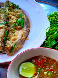 รูปของ ปลานึ่งสมุนไพร