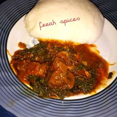 A picture of Semo wv efo soup.