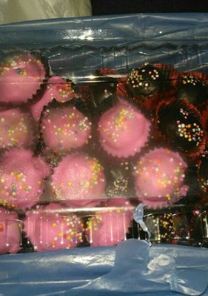 Foto resep Bola bola biskuit lapis coklat (praktis, hemat)