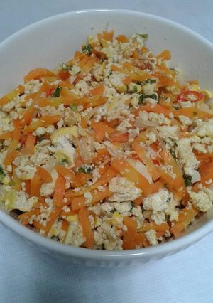 Foto resep Orak Arik Tahu Wortel
