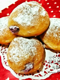 Foto resep Roti Goreng isi Filling Blueberry
