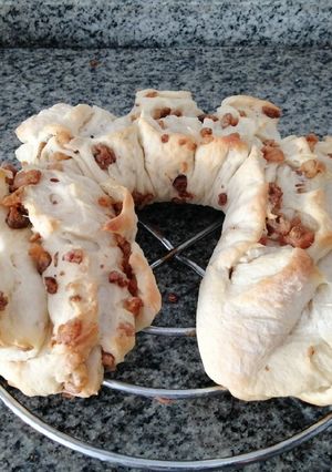 Una foto de Rosca de Chicharrón para cuando??? Para el mate Papá!!!!