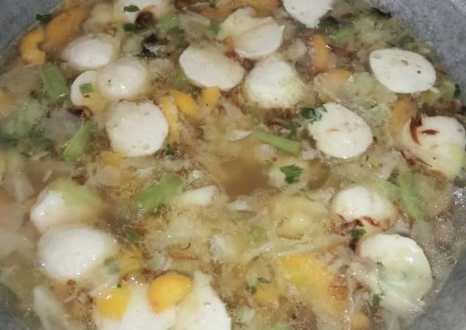 Resep Sayur Sop Baso Oleh Malika Ana Cookpad