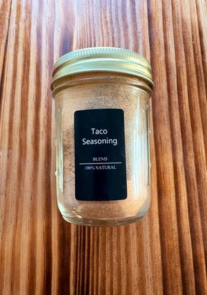 A picture of Homemade Taco Seasoning 🌮.