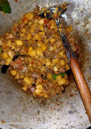 Foto resep Sambel goreng kentang