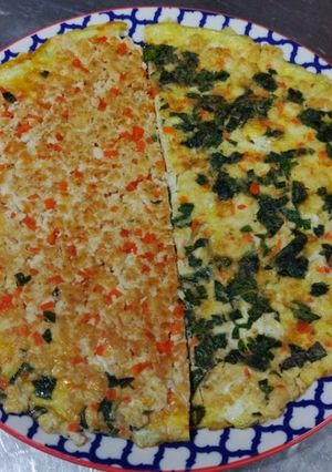 煎豆腐蛋（蛋素） 的食譜成品照片