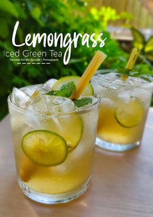 Foto resep Lemongrass Iced Green Tea