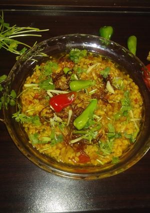 A picture of Daal Maash Fry.