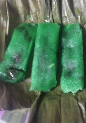 Foto resep lemet singkong pandan