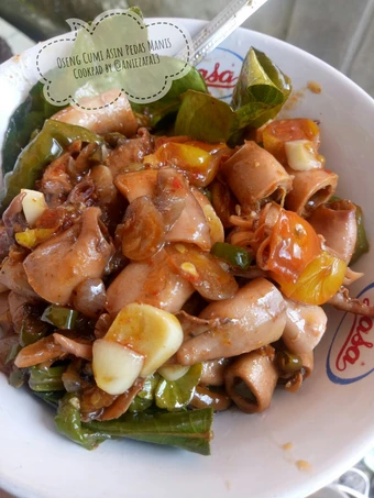 Cara Gampang Menyiapkan Resep  Oseng Cumi Asin Pedas Manis yang Enak, Enak