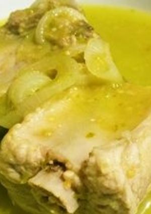 Una foto de Mole verde
