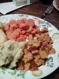 Left over Easter ham dinner